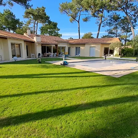 Villa Moderne 8 Pers à La Palmyre Avec Piscine&wifi - Fr-1-705-15 *