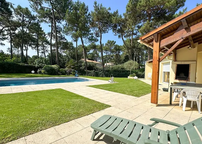Moderne 8 Pers A La Palmyre Avec Piscine & Wifi - Fr-1-705-15 Villa
