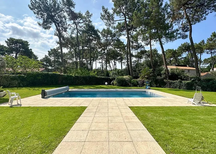 Moderne 8 Pers A La Palmyre Avec Piscine & Wifi - Fr-1-705-15 * Les Mathes
